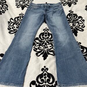 H&M Women's Divided Flare Blue Jeans Size 10. Excellent condition